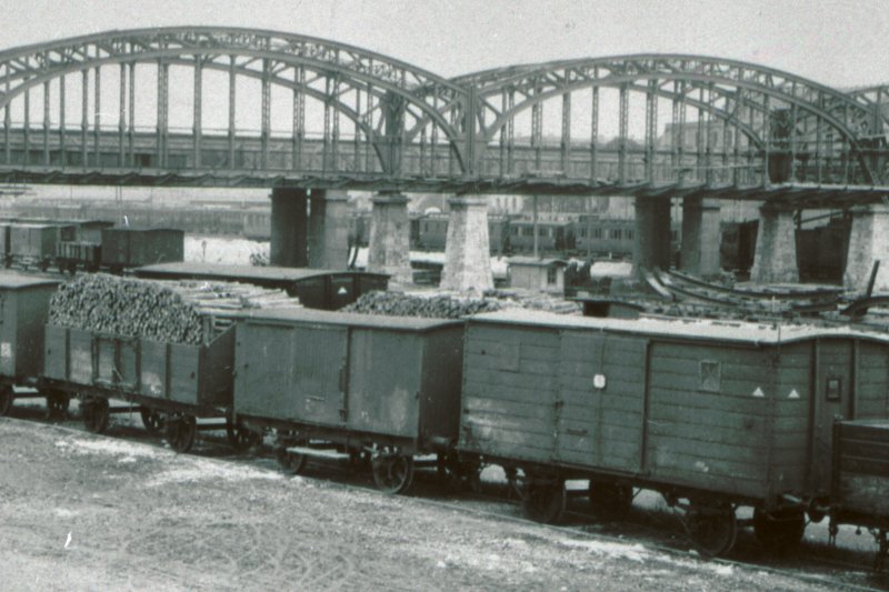 Bild gedeckter Güterwagen ex BOB E1 ohne Bremsen, MAN-Archiv (Ausschnitt)