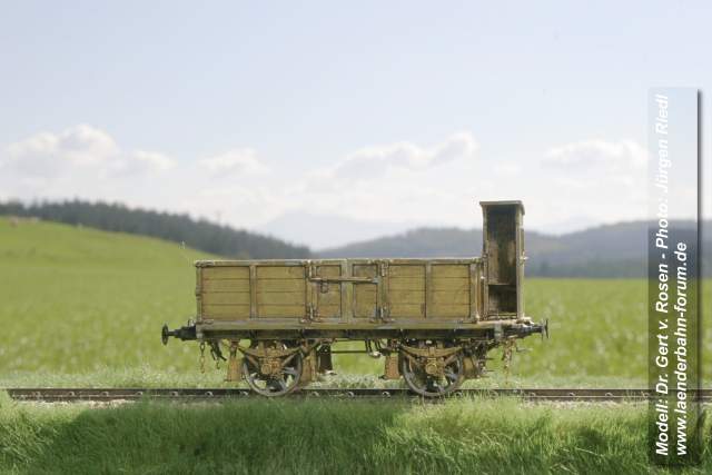 Bild Kohlentransportwagen(1860), mit Bremse