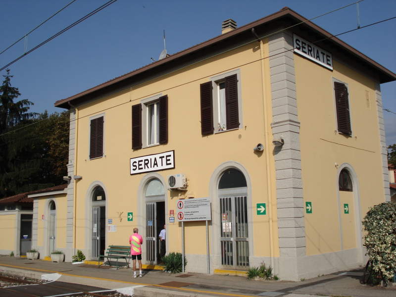 Bild Abb. 14 Bahnhof von Seriate, heutige Ansicht. Photo: Fabio Zenucchi.